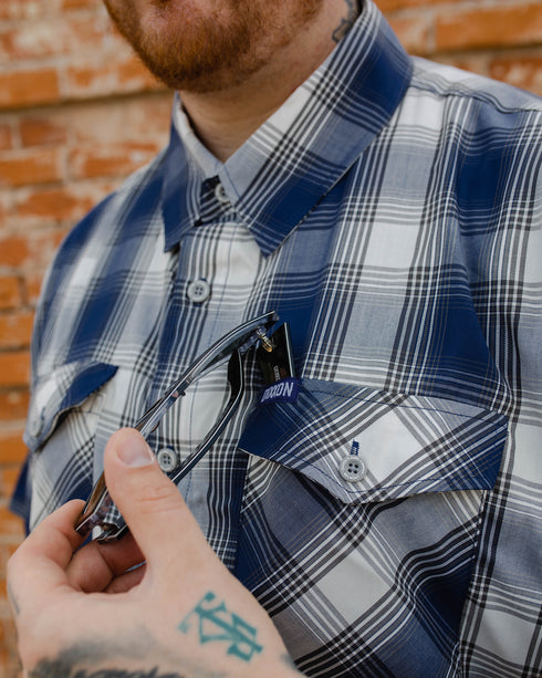 BELMONT BAMBOO SHORT SLEEVE BUTTON UP - MENS